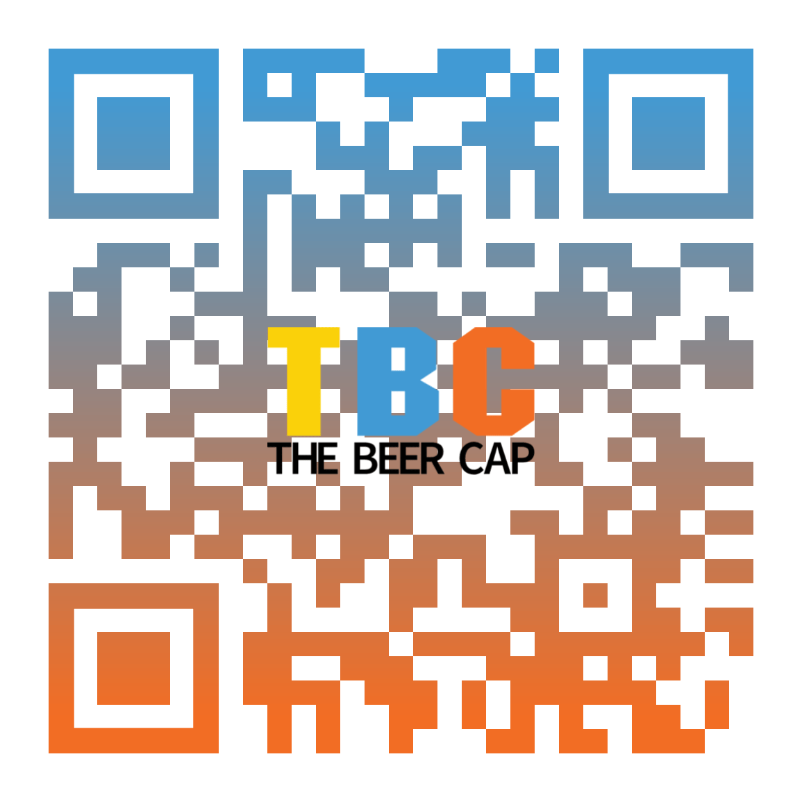 QRコードをスキャンして The Beer Cap を LINE で友だち追加
